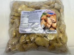lot 148 image: G. 5lbs Chicken Pattie Fritters(Nuggets)