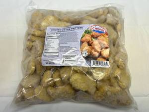 lot 150 image: G. 5lbs Chicken Pattie Fritters(Nuggets)