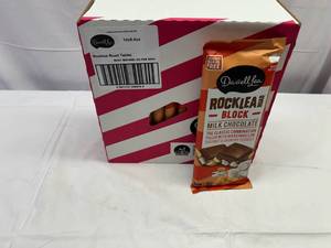 lot 241 image: II. 12x 6.4oz Rock Lea Road Milk Chocolate Block