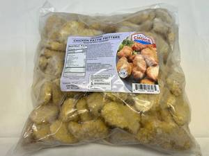lot 225 image: G. 5lbs Chicken Pattie Fritters(Nuggets)