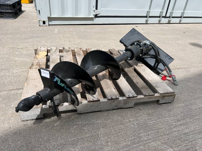 lot 5507 image: FUTURE Mini Skid Steer Post Driver FT-D45