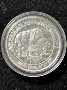 lot 29 image: .67 TROY OZ .999 FINE SILVER COLORADO MINING ROUND IN AIRTITE