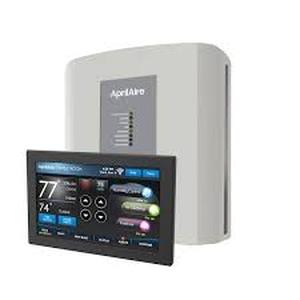 lot 35 image: AprilAire 7-Day Universal Wi-Fi Programmable Thermostat with Color Touchscreen, Compatible with Amazon Alexa and Google Assistant Customer Returns See Pictures