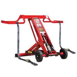 lot 44 image: MoJack HDL 500 Lawn Mower Lift Customer Returns See Pictures