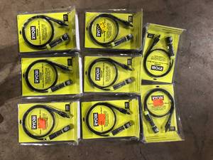 lot 39 image: RYOBI EZClean Power Cleaner 6 ft. Flexible Wand  Customer Returns See Pictures