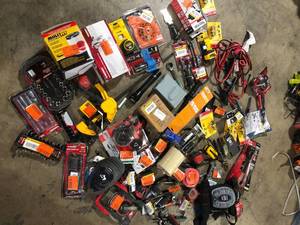 lot 46 image: Lot of Assorted Tools and Hardware Various Models and Conditions Customer Returns See Pictures