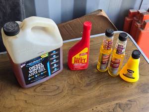Deisel Anti Gel (partial), Heet, Fuel Injector Cleaner