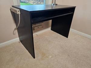 lot 92 image: Rugged Black Utility Desk