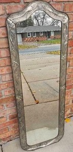 lot 57 image: Art Nouveau Inspired Dressing Mirror