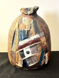 lot 107 image: Amazing Artisan Made Vase
