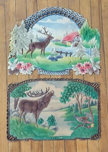 lot 120 image: Vintage West Germany  Calendar Art