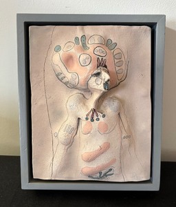 lot 122 image: Standing Figure #15 Original Artwork by Padgett