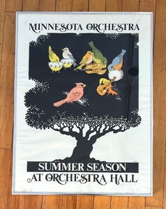 lot 145 image: Minnesota Orchestra Summer Season at Orchestra Hall Promotional Print