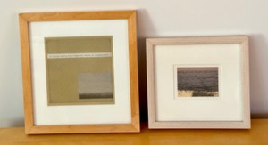 lot 163 image: Two Framed Original Works of Art by Jody Williams from the Shadows and Dust Exhibit 2016