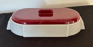 lot 118 image: Vintage Molded Bakelite Cigarette Box