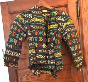 lot 204 image: Vintage La Malinche Ethnic Embroidered Jacket
