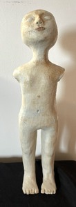 lot 215 image: Artisan Crafted Figurine Ceramic Sculpture