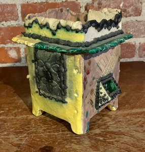 lot 285 image: Interesting Artisan Crafted Abstract Sculpture