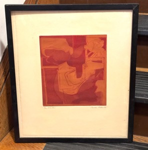 lot 57B image: Framed Abstract Print by Carole Fisher