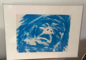 lot 19 image: Original Artwork by Carole Fisher from the Challenger Explosion Series