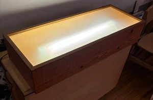 lot 313 image: Vintage Slide Viewing Light Box