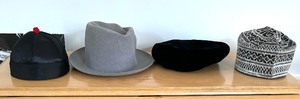 lot 318 image: Four Hats by Borsalino, Harold, Jennico and More