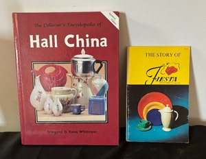 lot 322 image: Books on Hall China and Fiesta Ware