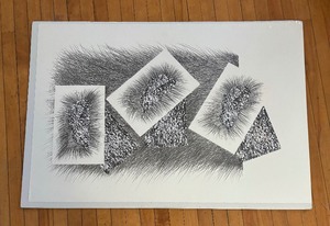 lot 387 image: Study for MissingLament for Sarah Unframed Original Artwork by Carole Fisher