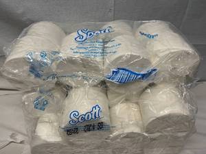 NEW Scott 04007 Essential Coreless 2-Ply Standard Roll Bathroom Toilet Tissue - White - Open Package