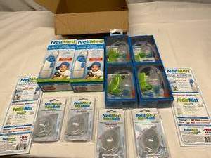 Lot of NEW NeilMed Nasal Aspirator, NasaBulbs, and Naspira Nasal-Ora Aspirators Plus Tons 1225 Coupons