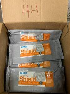 MSRP $300 Lot of 40 (3 cloths per package) NEW In Packages Sage Comfort Shield Barrier Cream Cloths - Treats &amp Prevents Incontinence Associated Dermatitis - CHG Compatible, Paraben Free &amp PH Balanced