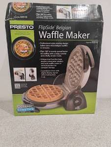 PRESTO FLIPSIDE BELGIAN WAFFLE MAKER