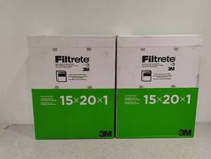 2 NEW CASE OF 3M FILTRETE DUST REDUCTION FILTERS