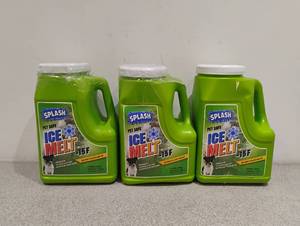 3 NEW SPLASH PET SAFE ICE MELT