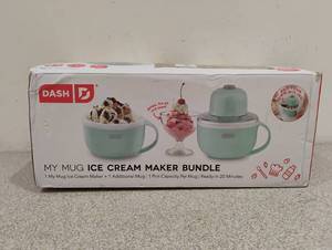 NEW DASH MY MUG ICE CREAM MAKER BUNDLE