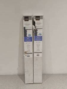 2 NEW LIVING ACCENTS CORDLESS BLINDS