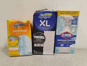 CLEANING PRODUCTS SWIFFER & CLOROX