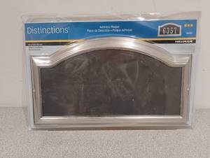 NEW HILLMAN DISTINCTIONS ADDRESS PLAQUE NICKEL