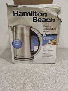 NEW HAMILTON BEACH VARIABLE TEMPERATURE KETTLE