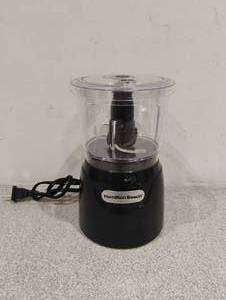 NEW OPEN BOX HAMILTON BEACH 3 CUP STACK & PRESS FOOD CHOPPER