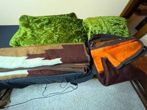 lot 44 image: Set of Plush Throws Blankets with Unique Designs