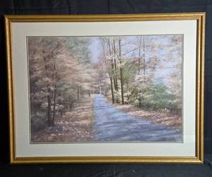 lot 226 image: Framed Landscape Painting by D. Pennantino - 32 x 42