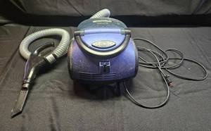 lot 293 image: Kenmore Magic Blue Canister Vacuum Cleaner - Used Condition