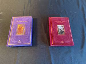 lot 140 image: Set of 2 Hardcover Classic Books Around the World in 80 Days & The Prince and the Pauper