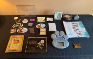 lot 173 image: Collection of Decorative Photo Frames and Inspirational Decor