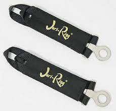 lot 800 image: Jeri-Rigg Medium Eye Loop Tie Down Multi-Use Rigging Straps -Set of 2