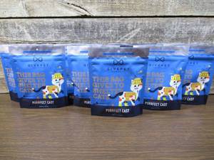 lot 2 image: Lot of 12 GivePet Freeze-Dried Cat Treats  Purrfect Cast Salmon 1.25 oz