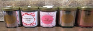 lot 124 image: Lot of 5 Opalhouse Seasonal Soy Based Scented Candles