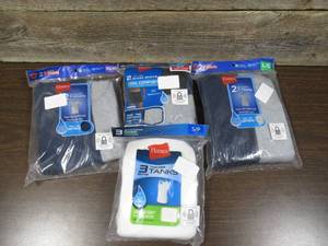 lot 140 image: Mixed Lot Mens Boys Shirts & Briefs