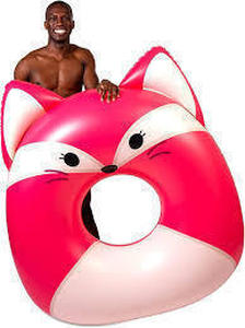 lot 118 image: BigMouth x Squishmallows Original Fiifi the Fox Giant Pool Float